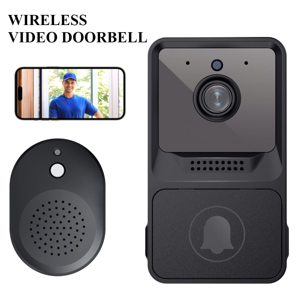 Home Security Ring Camera - Kablosuz Kapı Zili Kamera Wifi Ev