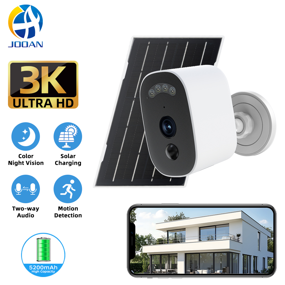 Home Security Product - Jooan 3K HD Güneş Güvenlik Kamerası