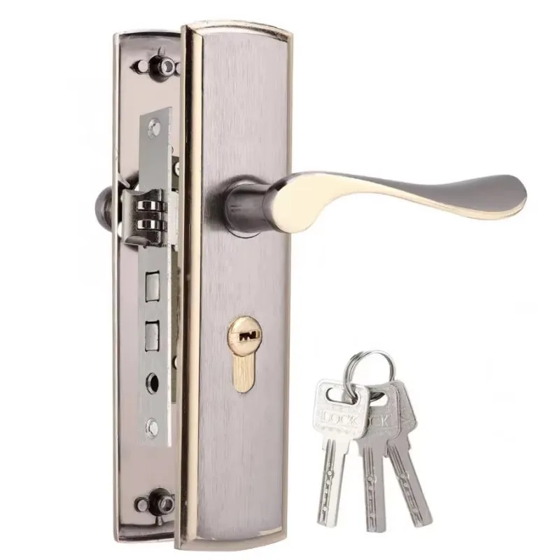 Home Security Essential - Altın kapı kolu kilidi sessiz ev