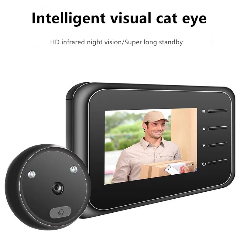 Home Security Ring Camera - 2.4 inç Video Gözetleme Deliği Kapı
