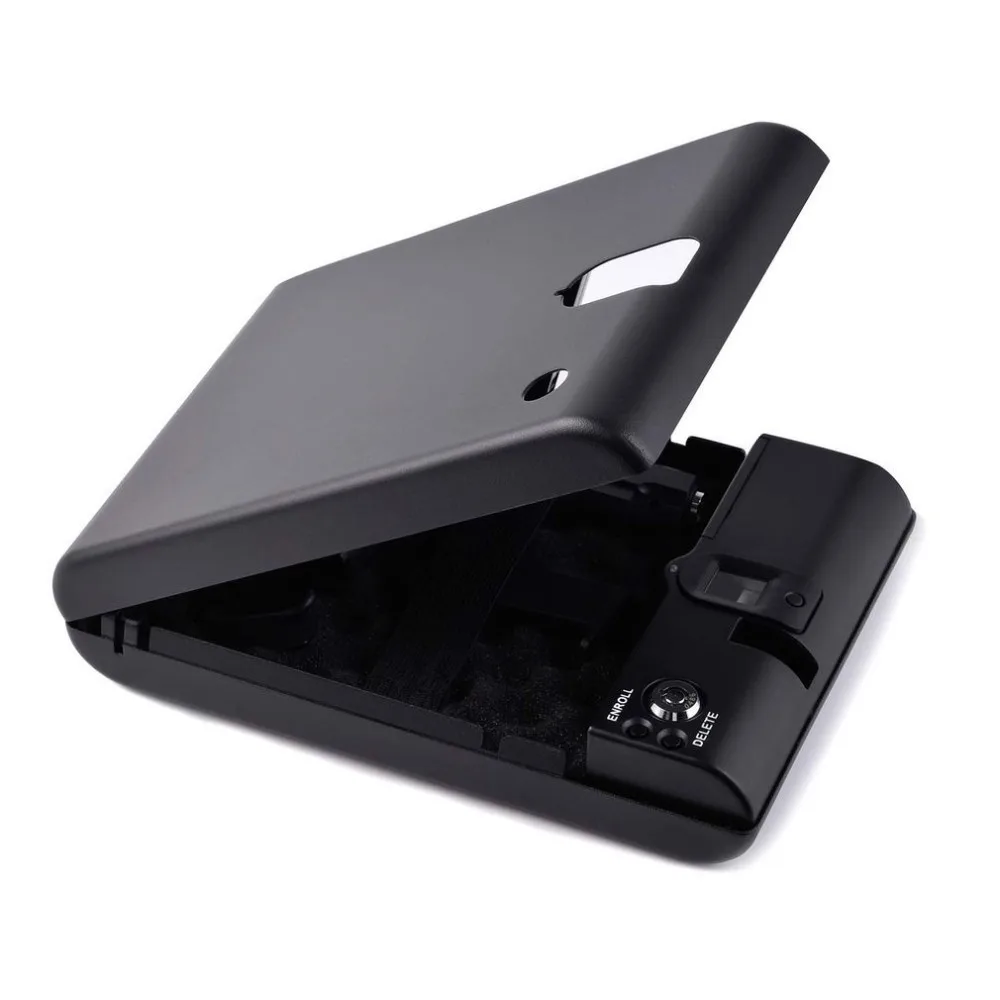 Home Security Gun - Parmak İzi Kasası Silah Kasaları Mini
