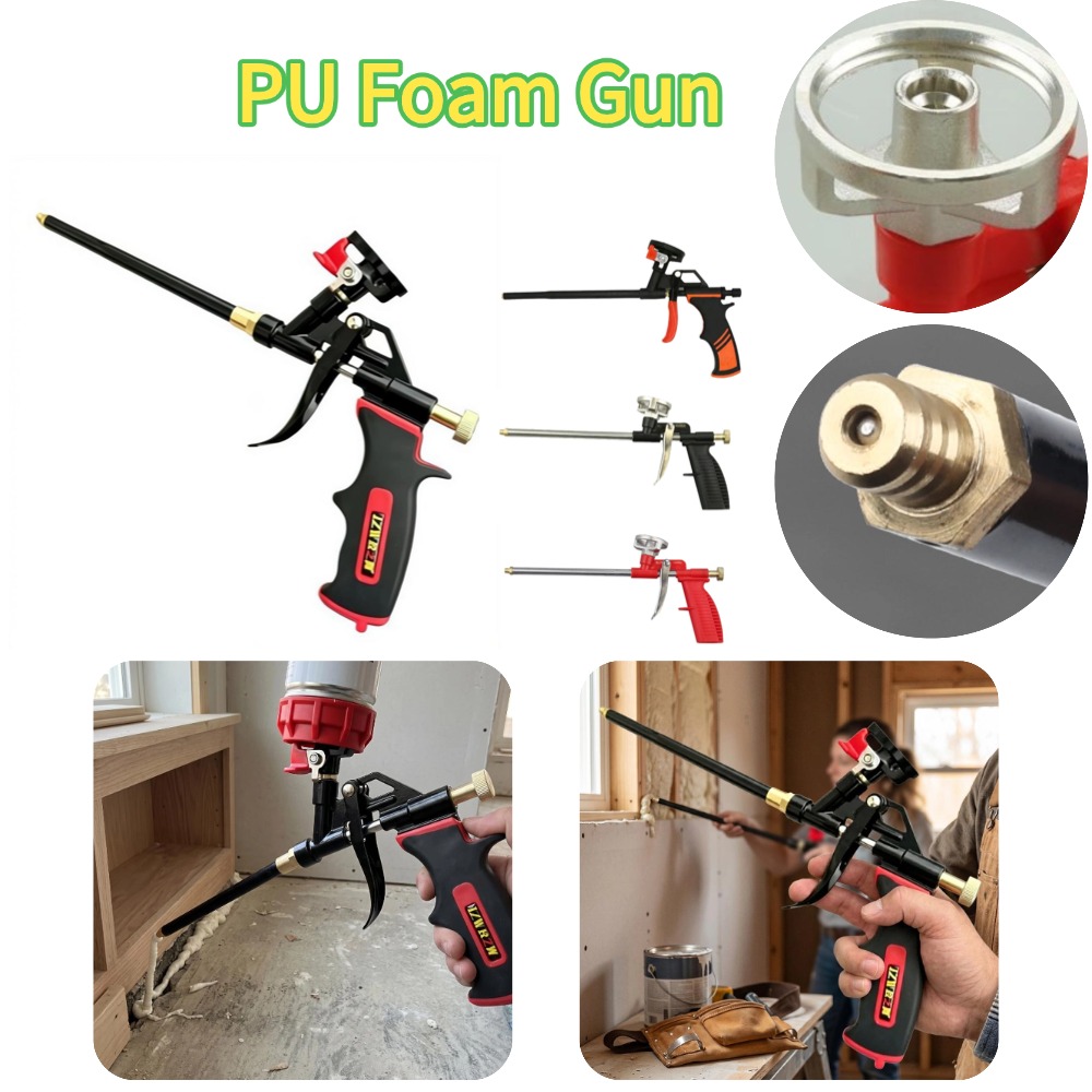 Home Security Gun - Genişleyen Köpük Püskürtme Tabancası Ağır Hizmet