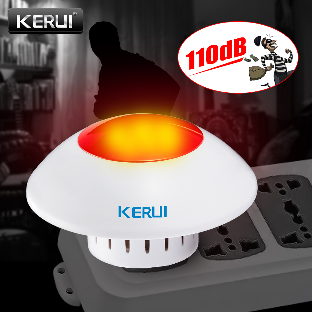 Home Security Product - KERUI J009 Yüksek Sesle Kapalı Siren