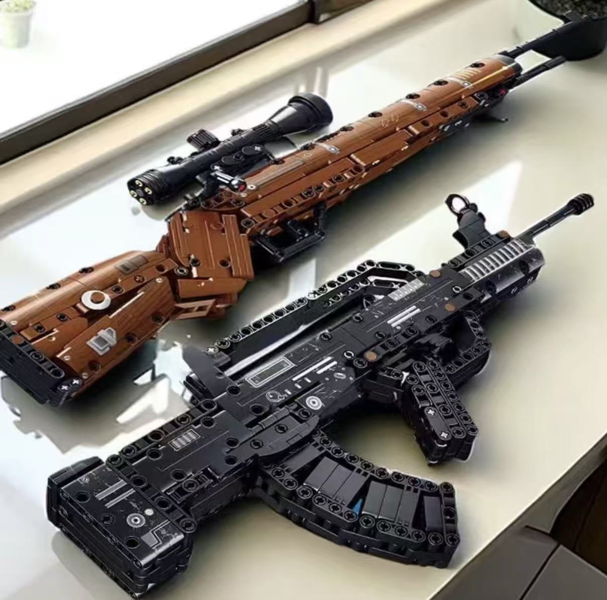 Home Security Gun - Yapı Taşları Silah 98k Keskin Nişancı