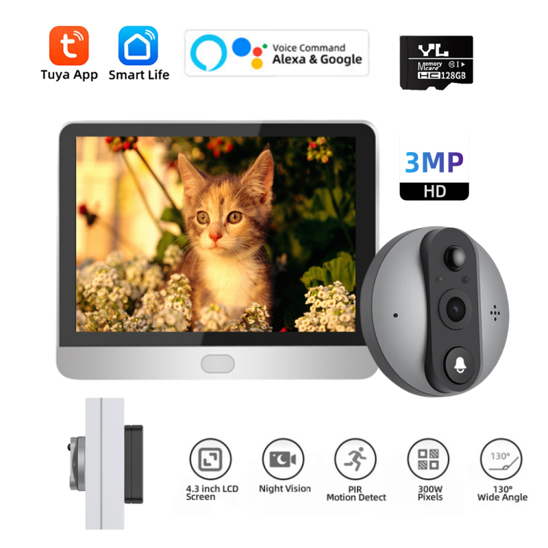 Home Security Ring Camera - Akıllı Yaşam Kablosuz Güvenlik Ev Görüntülü