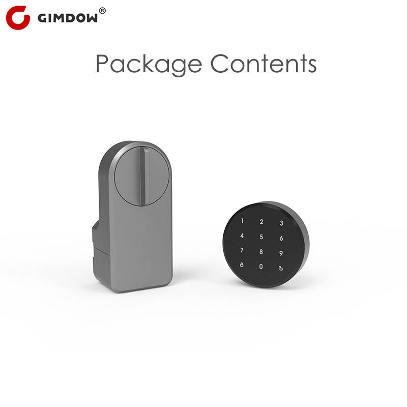 Home Security For Apartments - Tuya Akıllı Dijital Kapı Kilidi GIMDOW