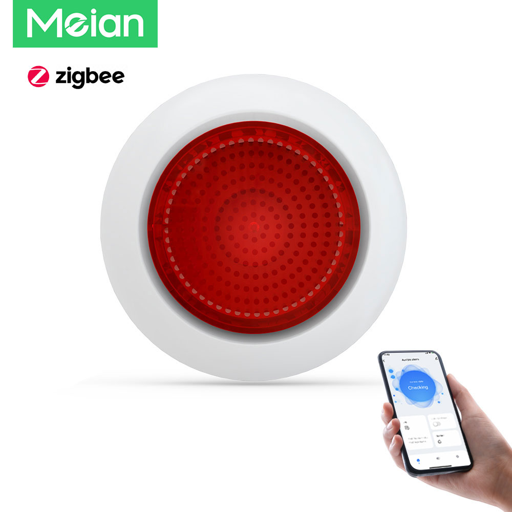 Home Security Product - Meian Kablosuz Sesli Flaş Alarm Sireni