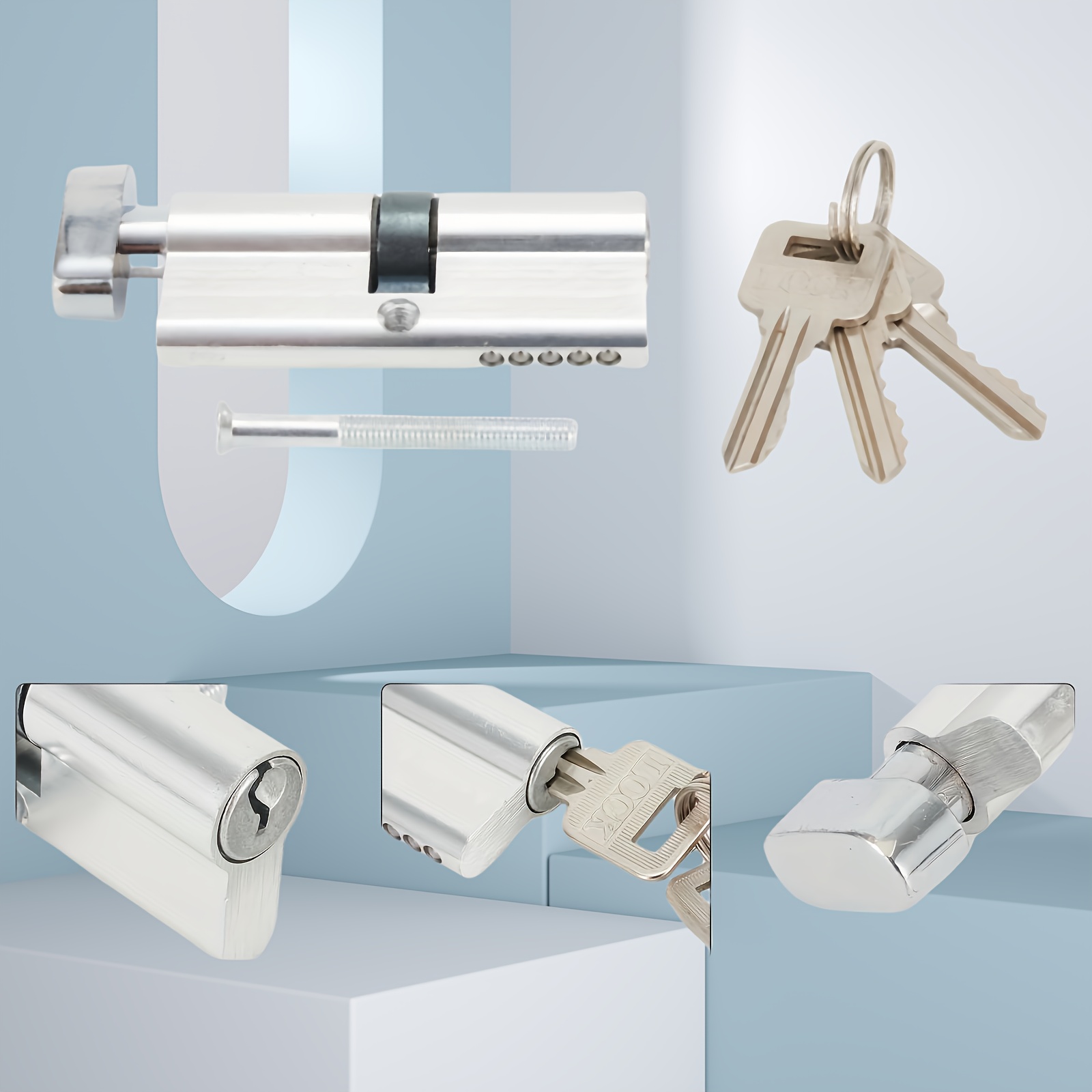 2 Parçalı Set Alüminyum Kilit  - Home Security Essential incelemesi ve fiyatı