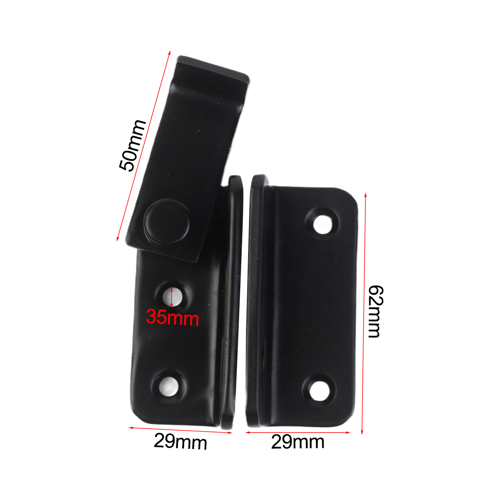 1 adet siyah paslanmaz çelik k - Home Security Doors incelemesi ve fiyatı
