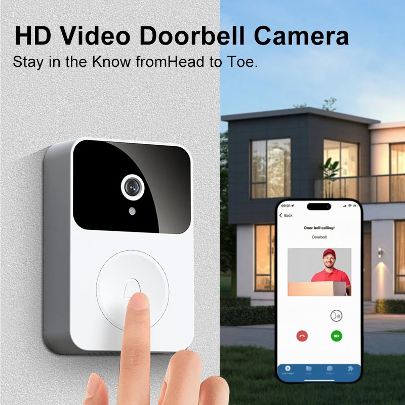Akıllı Kablosuz Kapı Zili Kame - Home Security Ring Camera incelemesi ve fiyatı