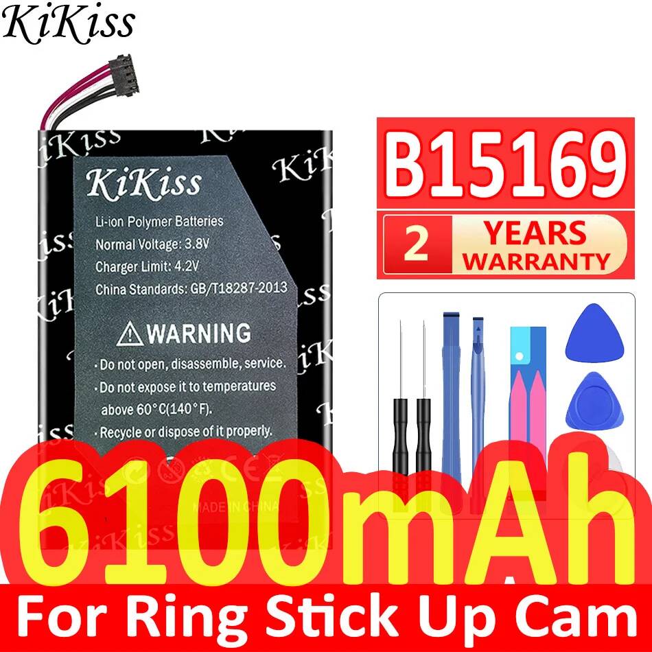 Gözetim Kamerası Pili 6100mAh  - Home Security Ring Camera incelemesi ve fiyatı