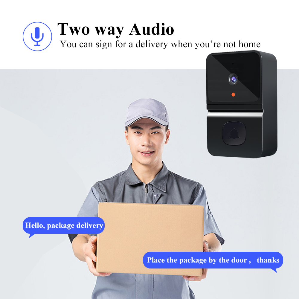 WiFi Video kapı zili akıllı ev - Home Security Ring Camera incelemesi ve fiyatı