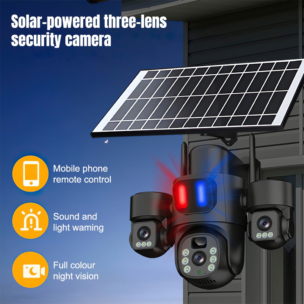 Güneş Enerjili WiFi PTZ Kamera - Home Security Product incelemesi ve fiyatı